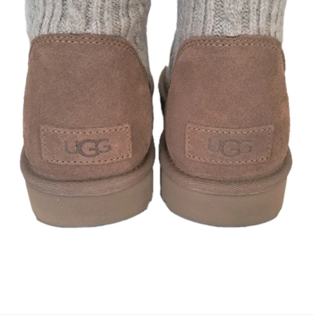 UGG Classic Tall Cabelle Knit Boots